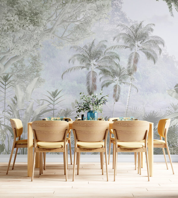 A group of palm trees