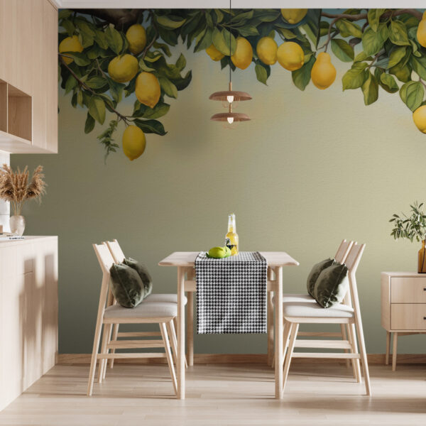 Citron na větvi stromu Citron na větvi stromu
