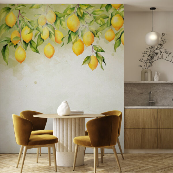 Skupina citronů na stromě Skupina citronů na stromě