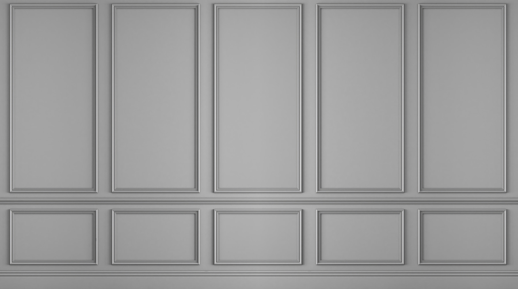 A wall with white panels A wall with white panels