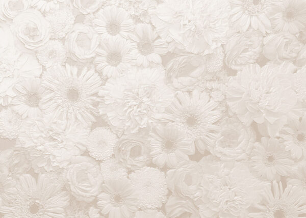 White flower pattern