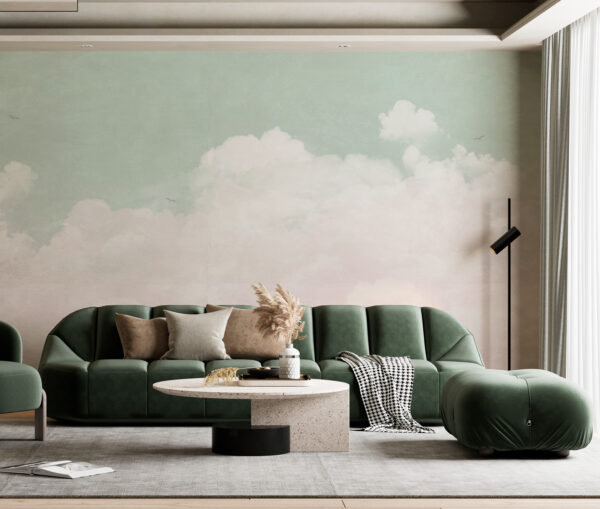 A white clouds in the sky