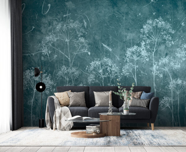 Umělecký květinový design na texturovaném pozadí Umělecký květinový design na texturovaném pozadí