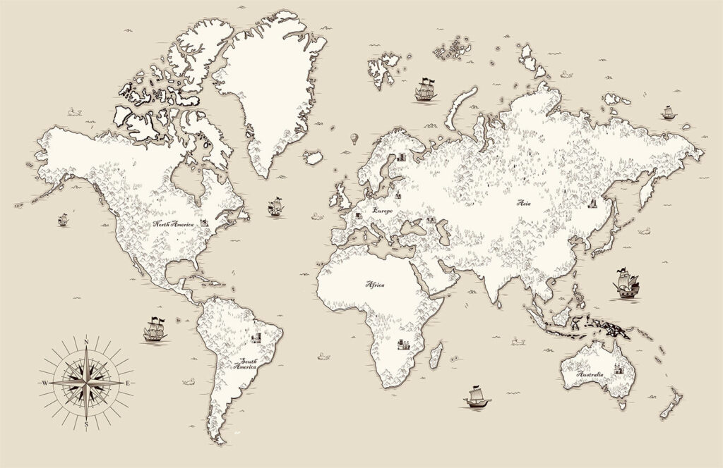 Mapa světa Mapa světa