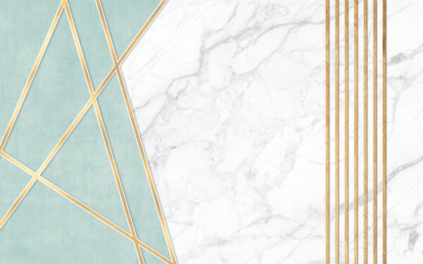 Elegantní mátový a mramorový design Elegantní mátový a mramorový design