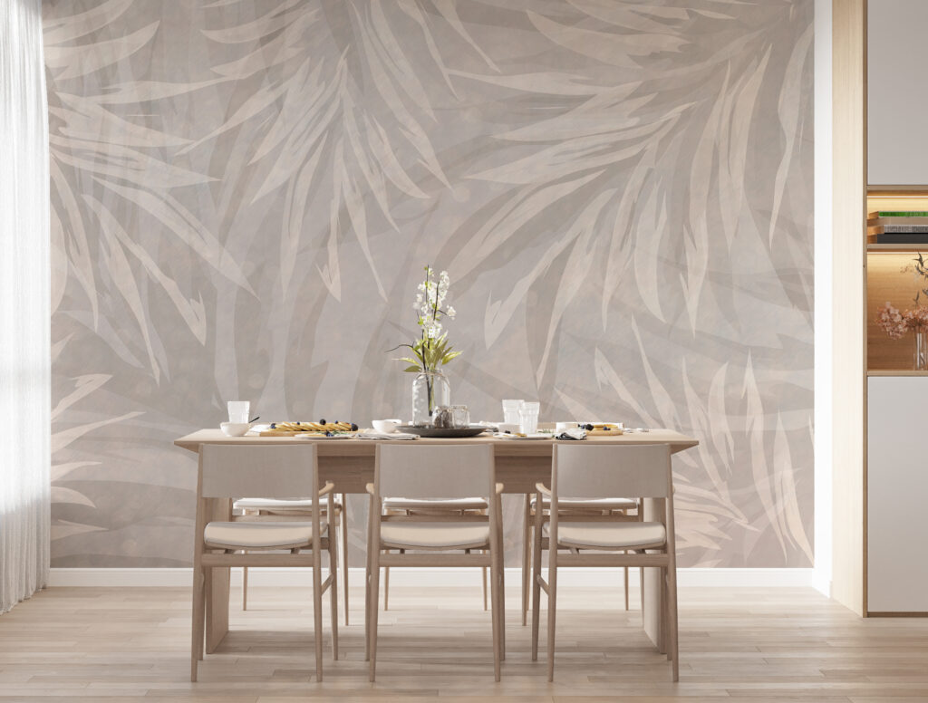 White and gray floral pattern White and gray floral pattern