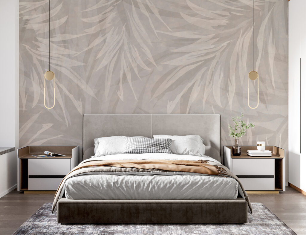 White and gray floral pattern White and gray floral pattern