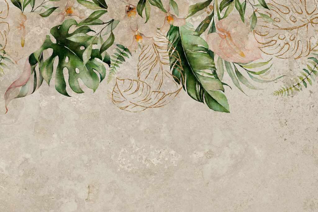 Elegantní botanický design s jemnými odstíny Elegantní botanický design s jemnými odstíny