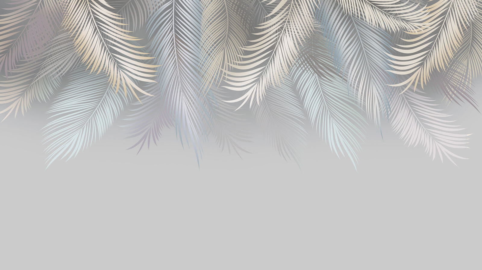 Elegant leaves on a soft background Elegant leaves on a soft background
