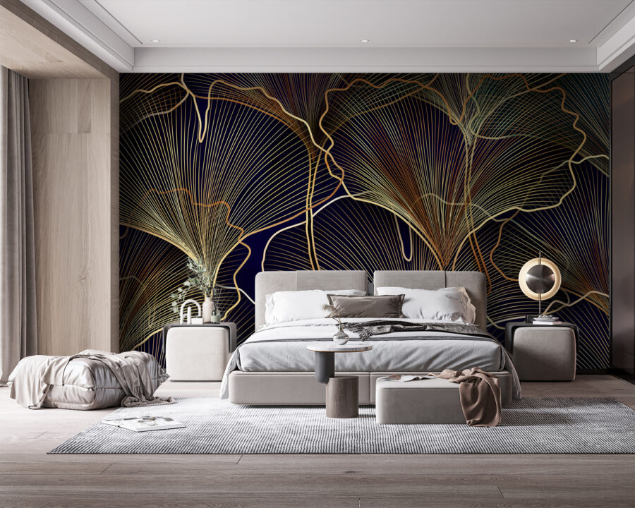 Elegantní design botanických linií