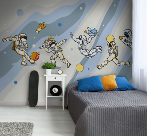 Skupina astronautů ve vesmíru Skupina astronautů ve vesmíru