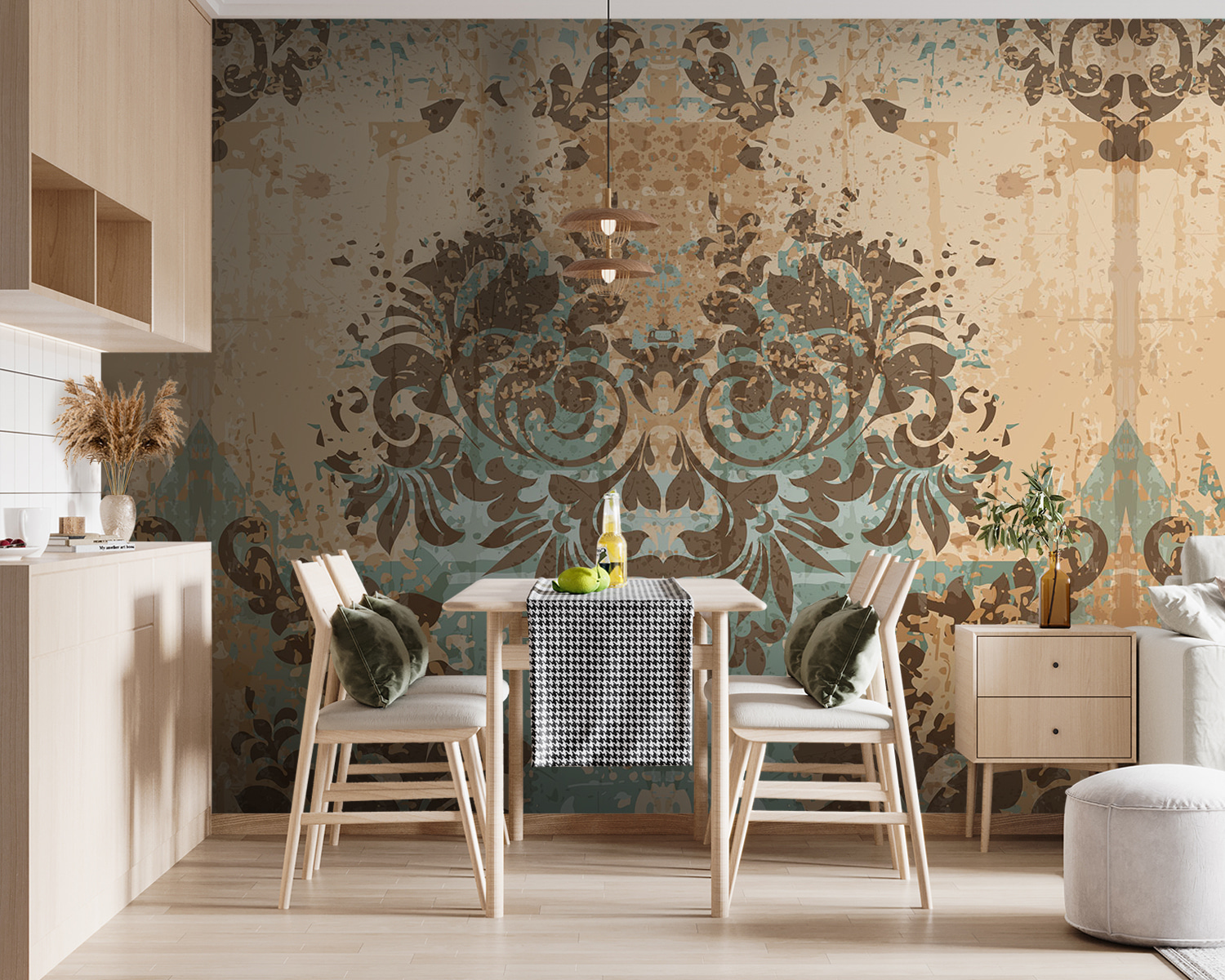 u93595pik119m - Složité vzory v zemitých tónech - tegory