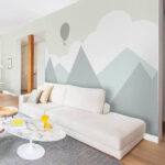 Fototapeta Horkovzdušný balón na obloze