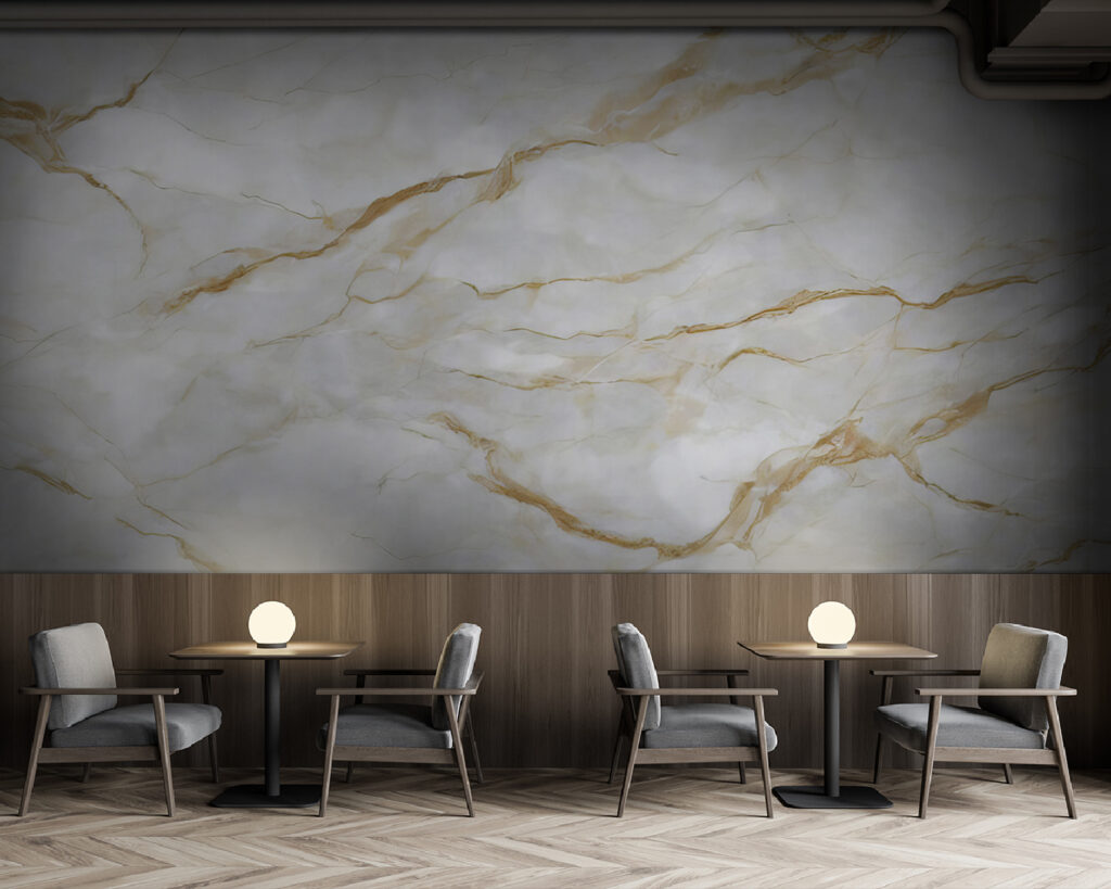 Sleek marble with elegant veins Sleek marble with elegant veins