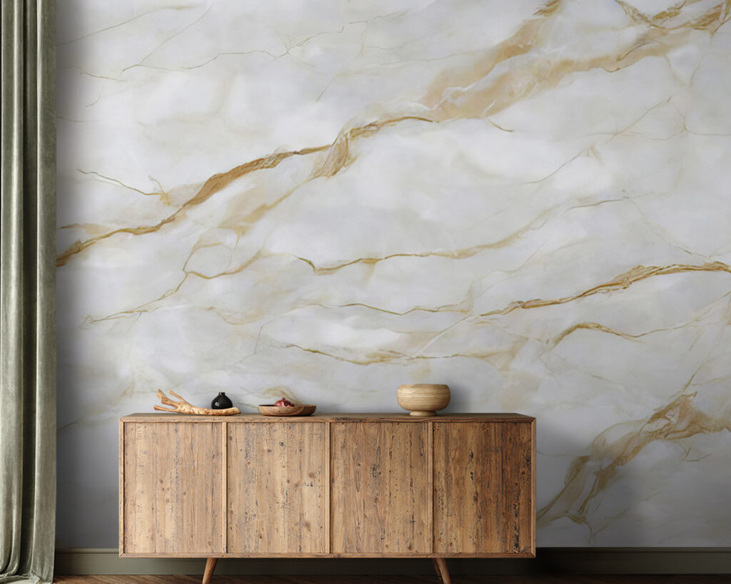 Sleek marble with elegant veins Sleek marble with elegant veins