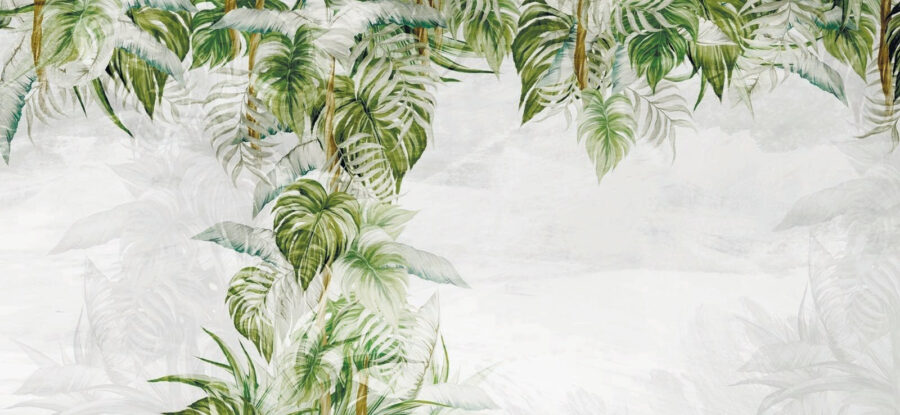 Malba tropické rostliny Malba tropické rostliny