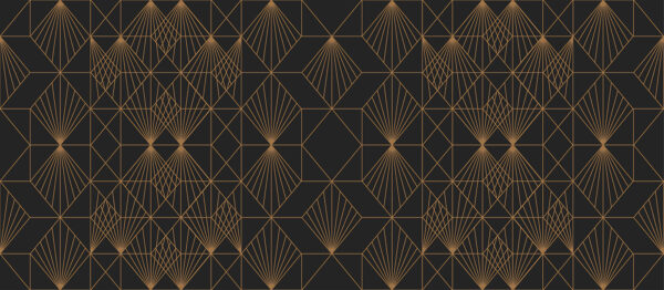 Elegantní kovový geometrický vzor Elegantní kovový geometrický vzor