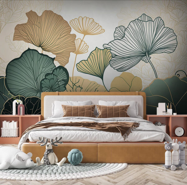 Botanická elegance v jemných barvách. Botanická elegance v jemných barvách.