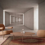 Fototapeta Dlouhá chodba s procházejícím světlem