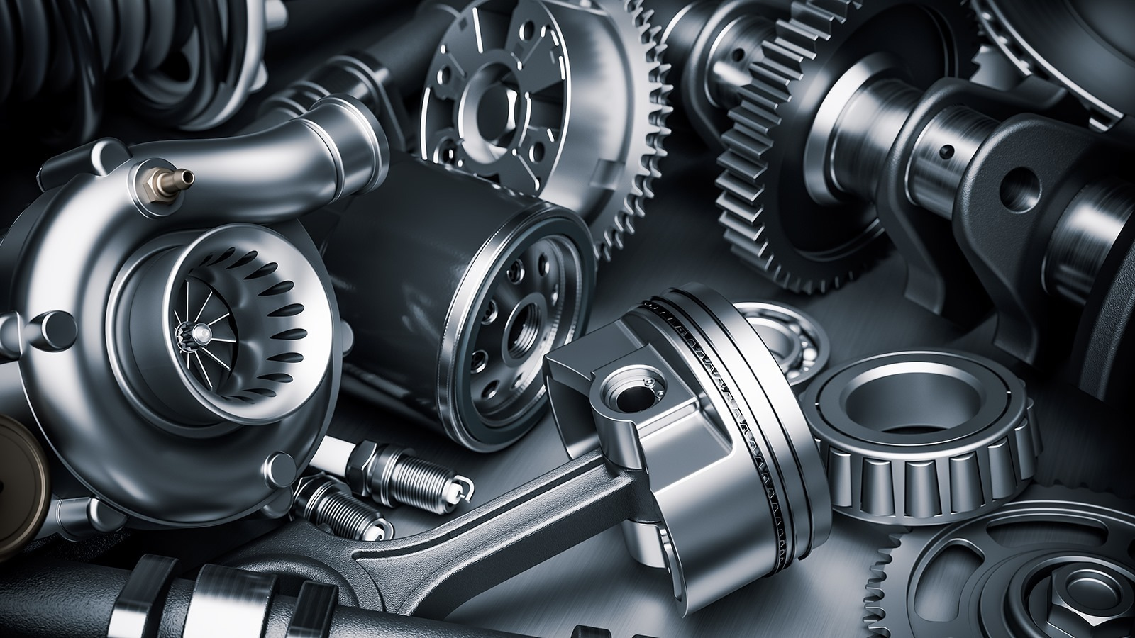 Group of metal parts Group of metal parts