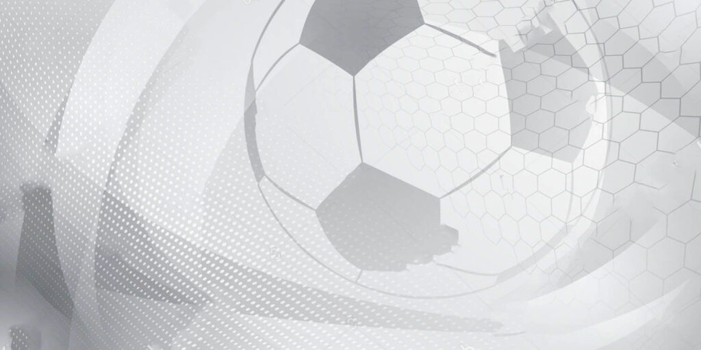 White football ball with a white background White football ball with a white background