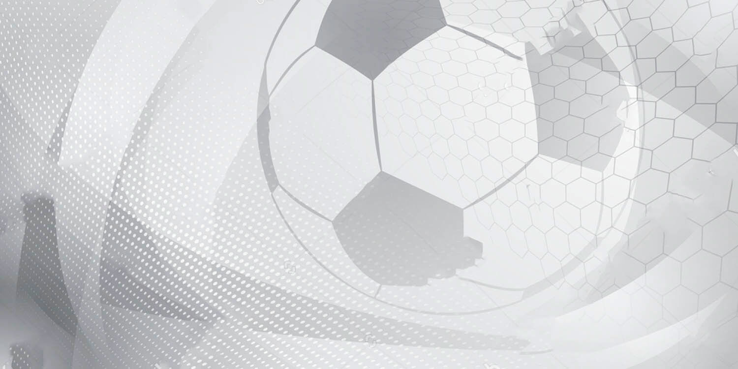 White football ball with a white background White football ball with a white background