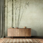 Fototapeta Skupina bambusových stromů