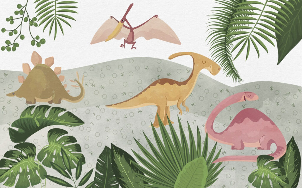 Skupina dinosaurů s listy Skupina dinosaurů s listy