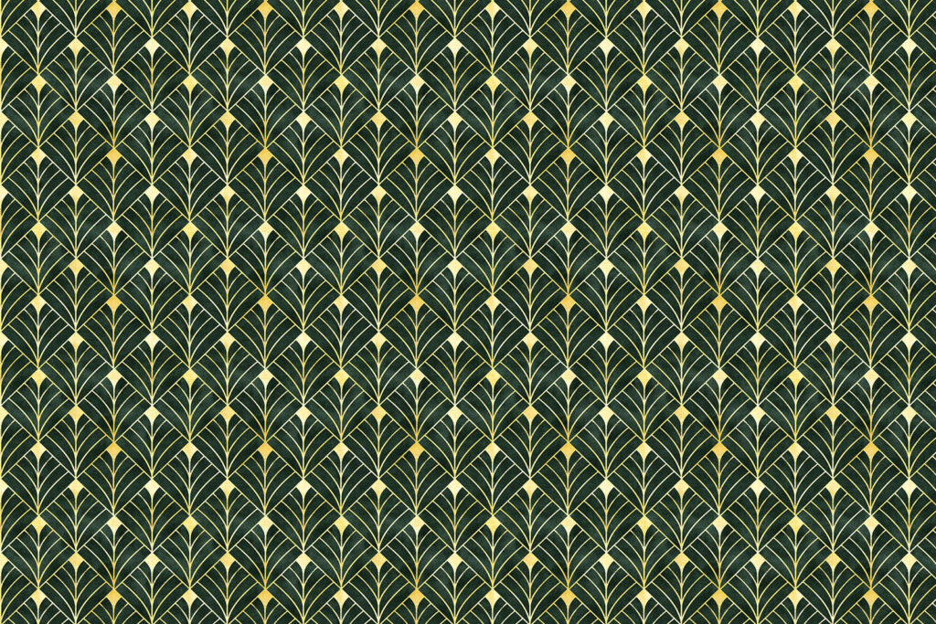 Green and yellow pattern