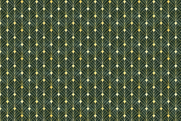 Green and yellow pattern