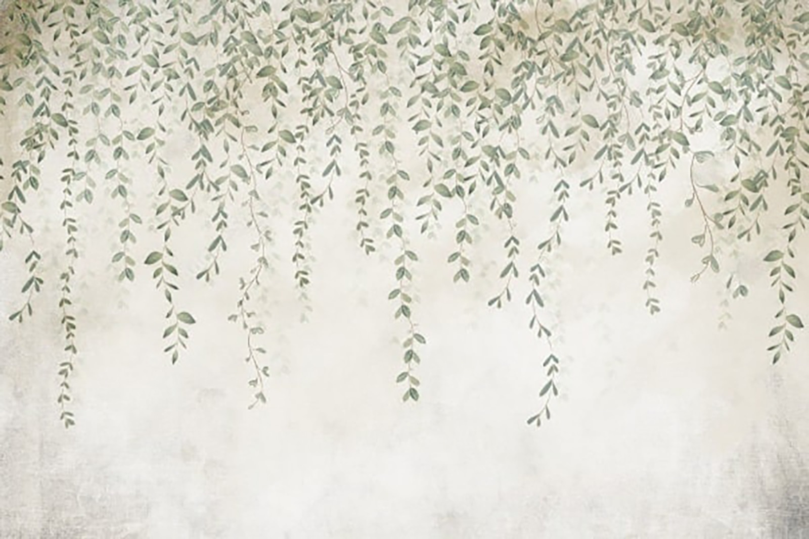 Painting of a vine with leaves