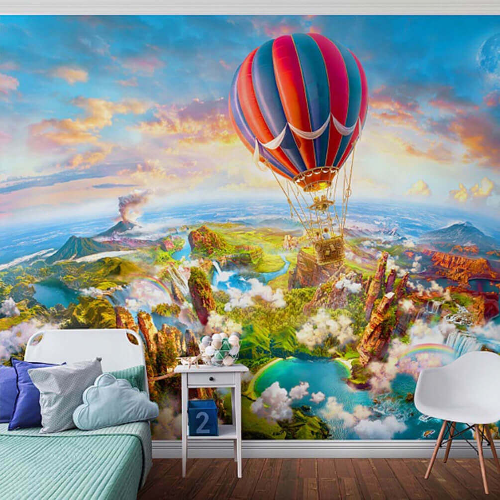 u62124pir1m - Horkovzdušný balón nad krajinou - tegory