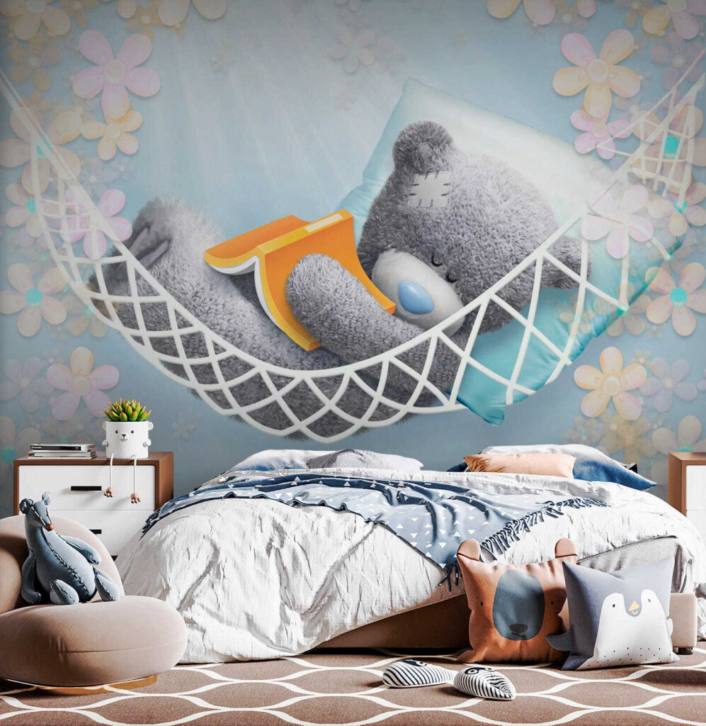 Medvídek spící v houpací síti u61922pir5 997x1024 - Medvídek spící v houpací síti - tegory