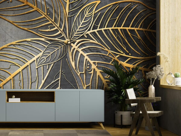 Umělecký design složitých listů Umělecký design složitých listů