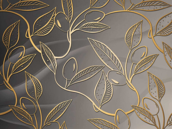 Elegantní květinový design na tmavém pozadí Elegantní květinový design na tmavém pozadí