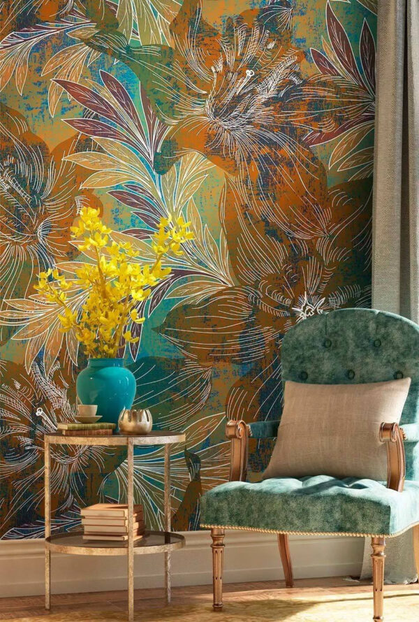 Krásný květinový vzor inspirace designu Krásný květinový vzor inspirace designu