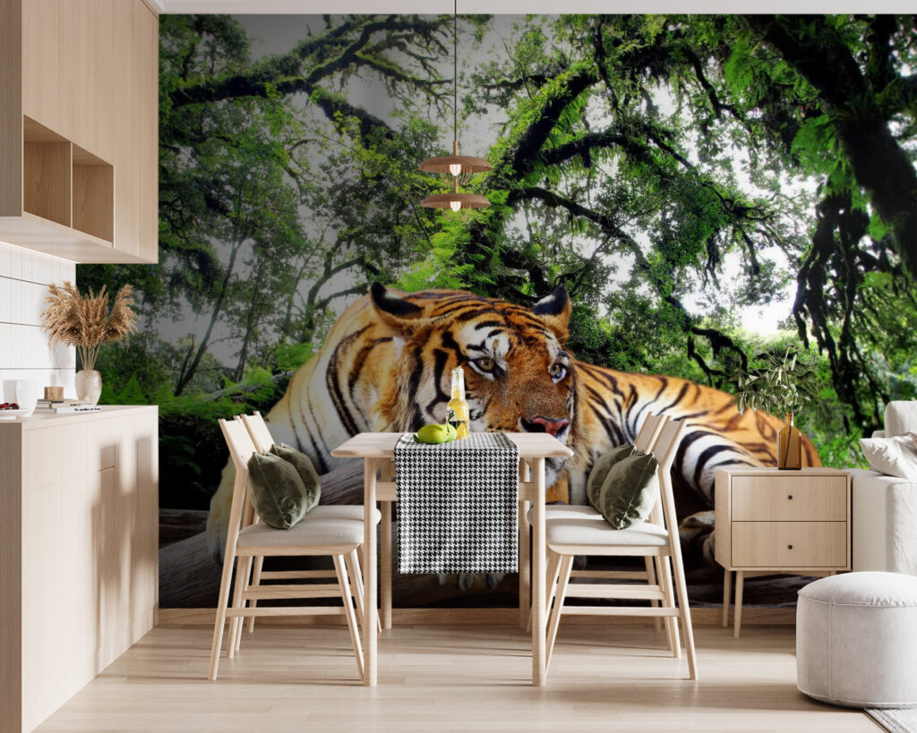 Tygr ležící na kládě u57805pik119m 1024x819 - Tygr ležící na kládě - tegory