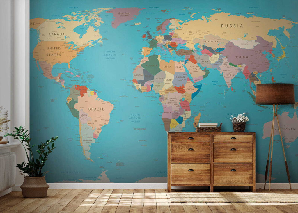Map of the world