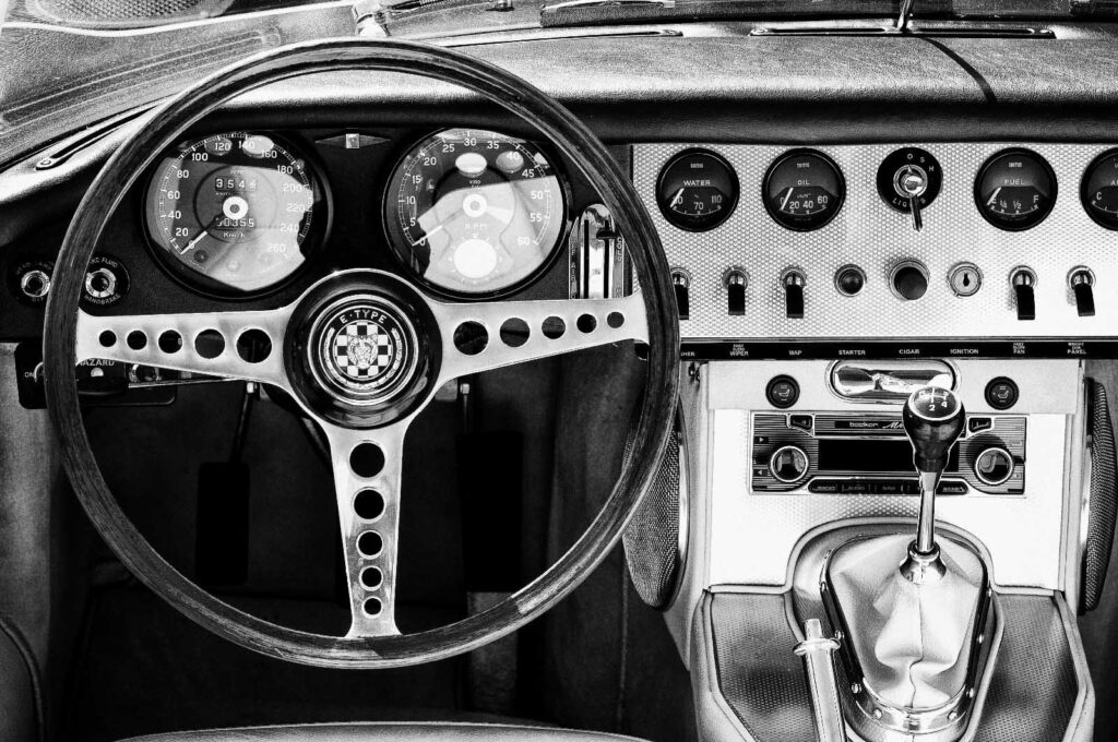 Interiér automobilu Interiér automobilu