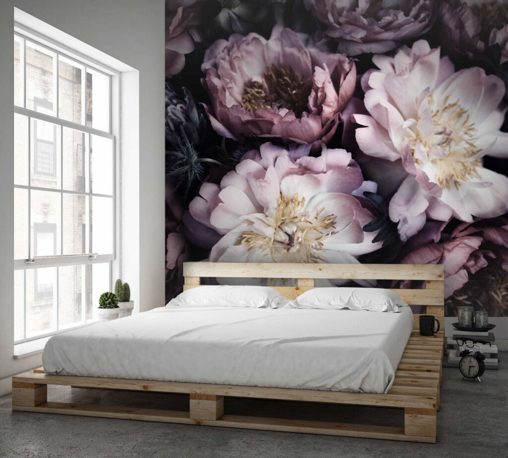 Elegant blooms in soft hues