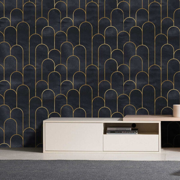 Elegantní oblouky v půlnočním odstínu Elegantní oblouky v půlnočním odstínu