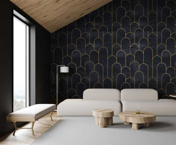 Elegantní oblouky v půlnočním odstínu Elegantní oblouky v půlnočním odstínu