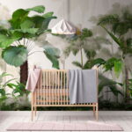 Fototapeta Skupina stromů a rostlin