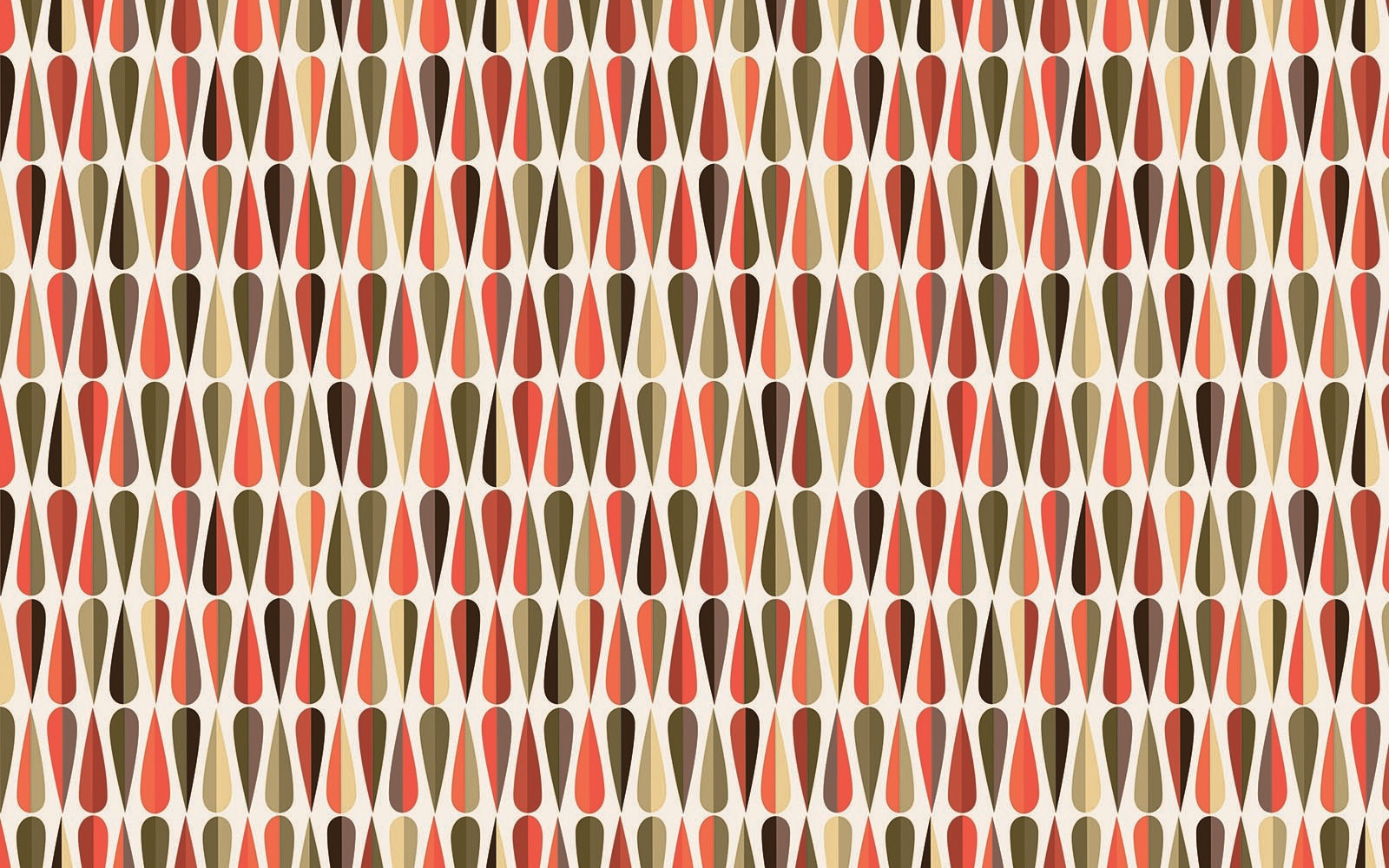 Pattern of colorful drops