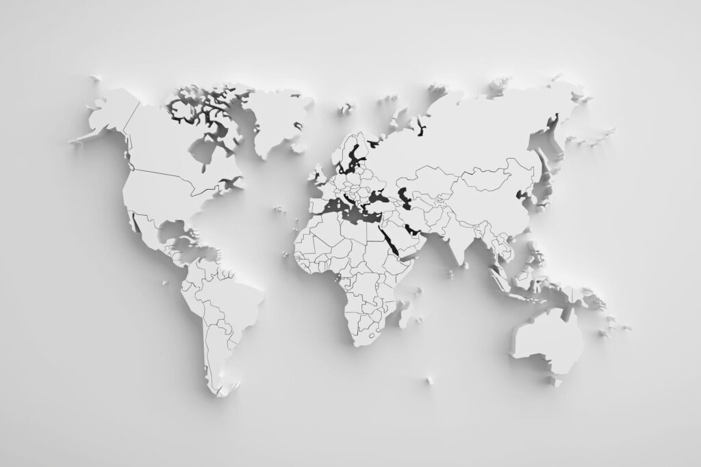 Mapa světa Mapa světa