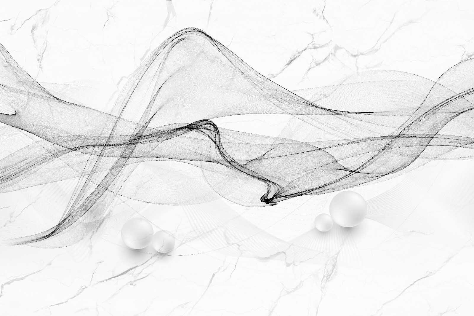 Black and white image of a white background