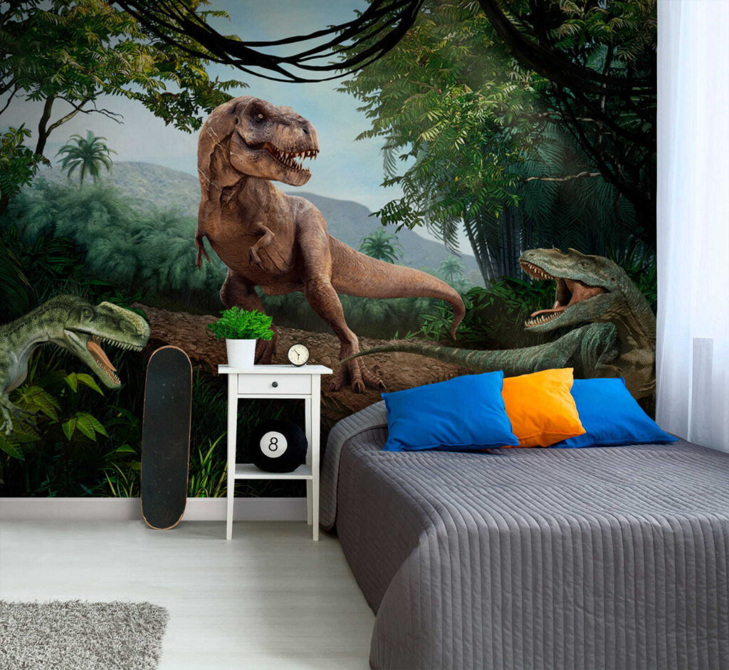 Dinosaur in a forest Dinosaur in a forest