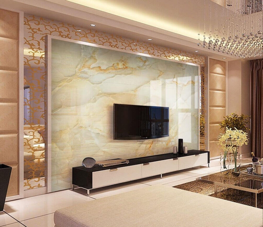 Elegant marble texture in soft hues