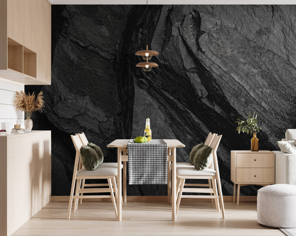 Intricate patterns of weathered stone