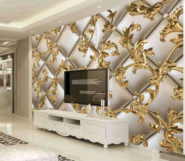 Opulentní vzorovaný kovový dekor Opulentní vzorovaný kovový dekor